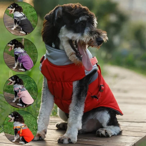 Winter Dog Harness Vest